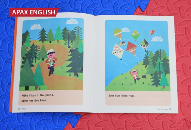   Học tiếng Anh qua những cuốn truyện tranh hấp dẫn sẽ giúp trẻ tăng vốn từ vựng  