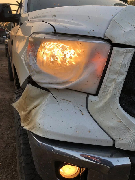 Cháy rừng ở California: Y tá lái chiếc ô tô tan chảy đi cứu người được Toyota tặng xe mới 4