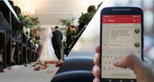 Trước quan khách hai họ, cô dâu đọc tin nhắn ngoại tình của chú rể thay lời tuyên thệ 0