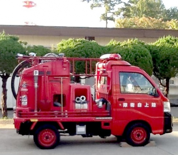   Xe cứu hỏa nhỏ xinh ở Hokkaido  