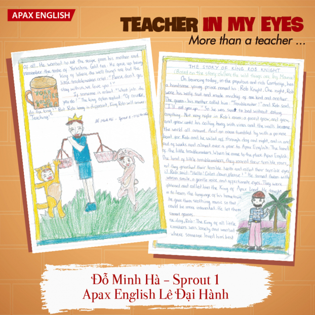 Kết quả cuộc thi 'Teacher in my eyes': Sáng tạo và đáng yêu như học sinh Apax English 2