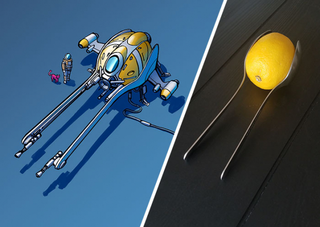 Lấy cảm hứng từ những dụng cụ thường ngày, họa sĩ thiết kế các mẫu tàu vũ trụ cực 'cool' 6