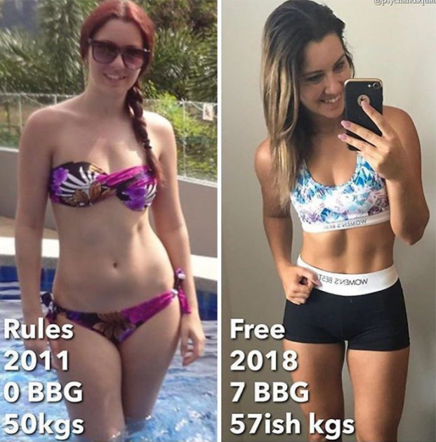 20 bức ảnh trước và sau chứng minh cân nặng chẳng nói lên điều gì cả 13