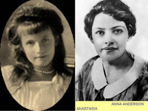   Anastasia (bên phải) và Anna Anderson  