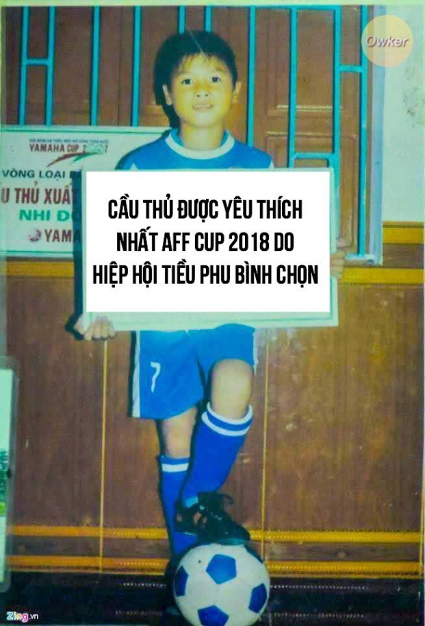   Bị 'đốn' quá nhiều, Quang Hải nhận danh hiệu 'cầu thủ được yêu thích nhất AFF Cup 2018 do hiệp hội tiều phu bình chọn'  