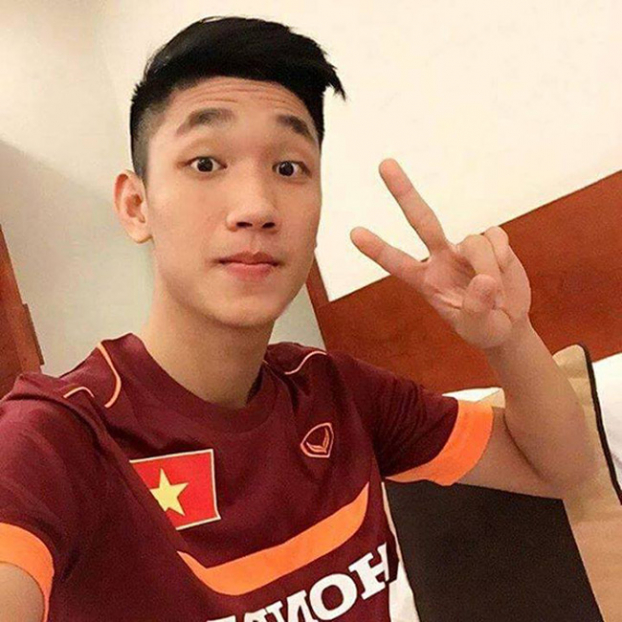   Cầu thủ Nguyễn Trọng Đại, người từng góp mặt trong đội U23 dự giải U23 châu Á đầu năm  