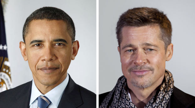 Bất ngờ 20 người nổi tiếng hóa ra có họ hàng, Barack Obama và Brad Pitt là anh em họ 9