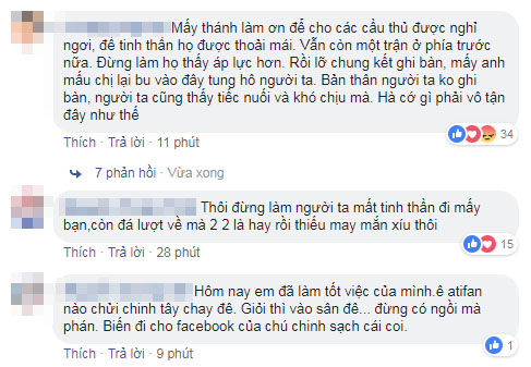 Cư dân mạng vào tận Facebook Đức Chinh chửi bới: Đừng bạc bẽo với các cầu thủ như vậy! 4