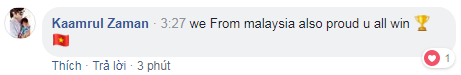   'Chúng tôi từ Malaysia cũng rất tự hào vì tất cả các bạn đã chiến thắng' - Một CĐV Malaysia chia sẻ  