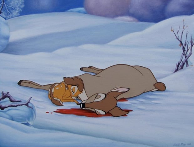   Bambi là bộ phim kể về Bambi kể về hành trình sống còn của chú hươu con sau khi mất mẹ bởi thợ săn trái phép  