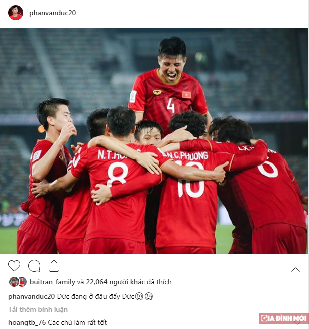 ĐT Việt Nam 2-3 Iraq: Các cầu thủ đăng gì trên mạng xã hội? 4
