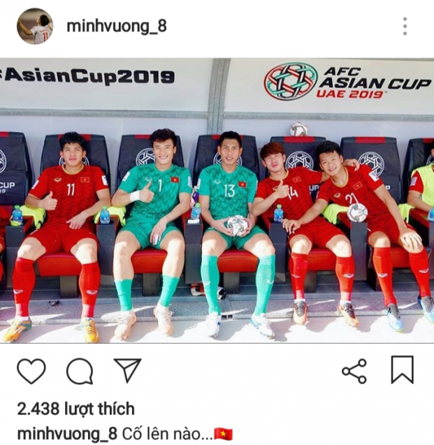 Asian Cup 2019: Các cầu thủ ĐT Việt Nam đăng gì trên mạng xã hội sau trận thua Iran? 11