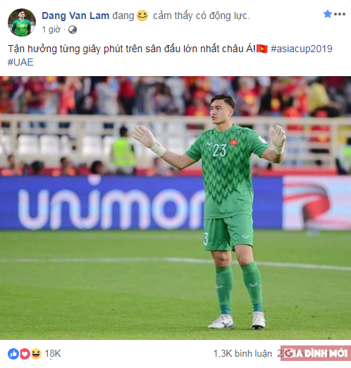 Asian Cup 2019: Các cầu thủ ĐT Việt Nam đăng gì trên mạng xã hội sau trận thua Iran? 8