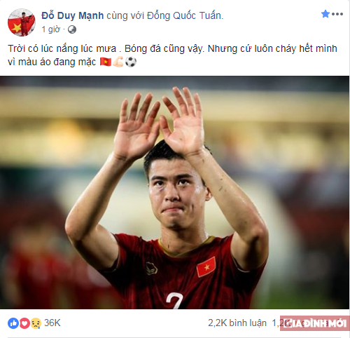 Asian Cup 2019: Các cầu thủ ĐT Việt Nam đăng gì trên mạng xã hội sau trận thua Iran? 10