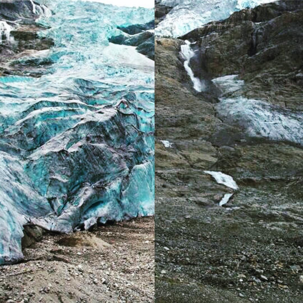   Sông băng biến mất dần  