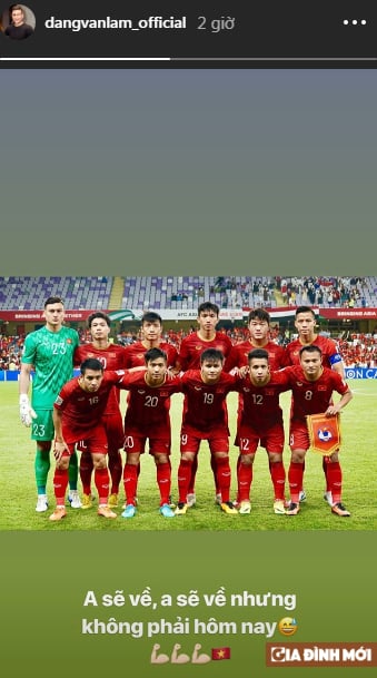 Các cầu thủ Việt Nam đăng gì trên mạng xã hội sau khi vượt qua vòng bảng Asian Cup 2019? 3