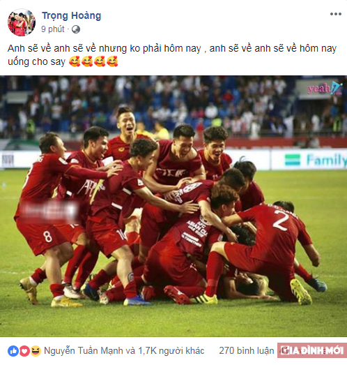 Tiến vào tứ kết Asian Cup, các cầu thủ Việt Nam rủ nhau lên MXH tuyên bố 'chất lừ' 1