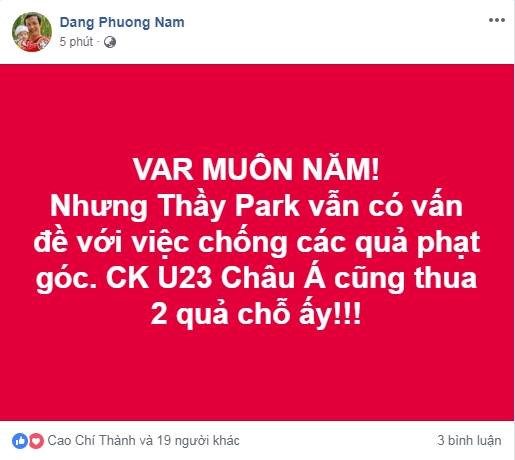 Hết hiệp 1 Việt Nam 0-0 Nhật Bản: Dân mạng thi nhau cảm ơn trọng tài và VAR 1