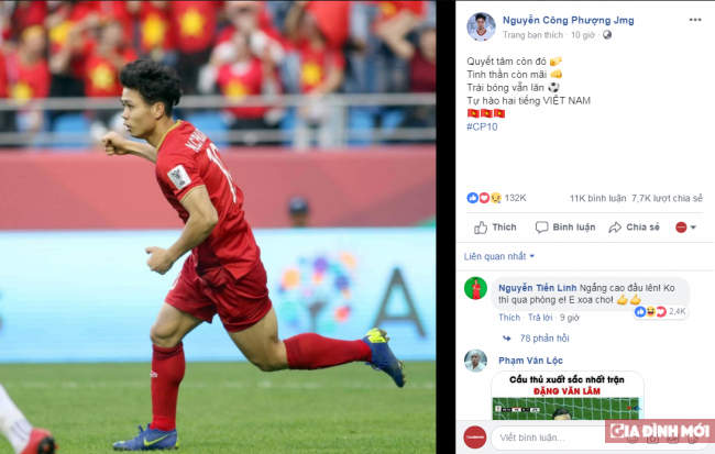 Phải dừng chân ở tứ kết giải đấu lớn nhất châu lục, các cầu thủ Việt Nam đăng gì trên MXH? 6