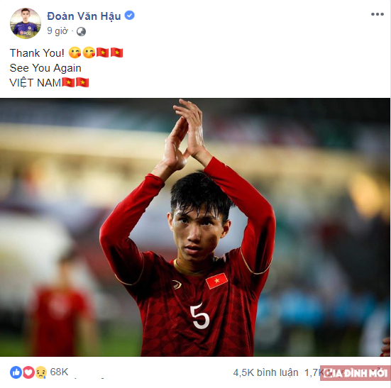 Phải dừng chân ở tứ kết giải đấu lớn nhất châu lục, các cầu thủ Việt Nam đăng gì trên MXH? 5