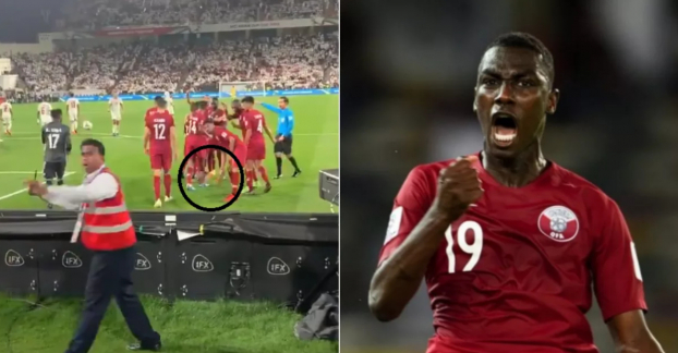 Video cổ động viên UAE ném giày vào cầu thủ Qatar sau khi đội nhà thủng lưới lần 2 0