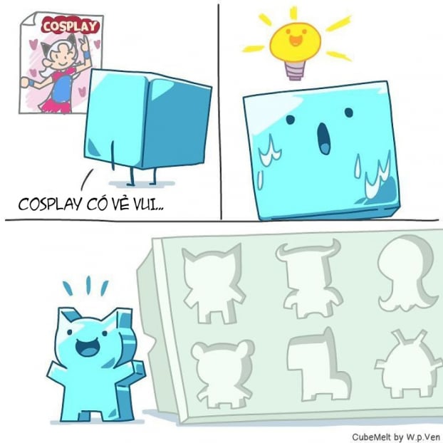 29 mẩu truyện tranh về CubeMelt - Viên đá lạnh yêu đời truyền cảm hứng sống tích cực hơn 3