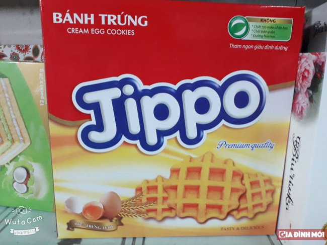   Bánh trứng Jippo làm nhái theo bánh trứng Tipo  