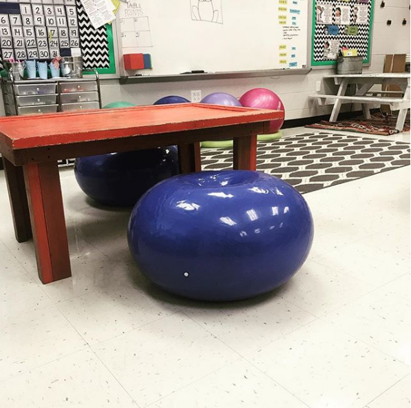   Những chiếc ghế linh hoạt cho lớp học  
