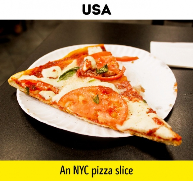   Với 1 USD ở Mỹ bạn chỉ mua được một miếng bánh pizza mà thôi  
