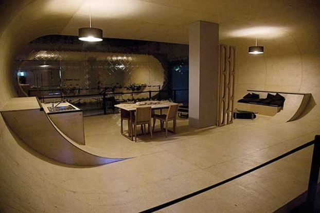   Nếu bạn yêu thích bộ môn trượt ván thì căn phòng này dành cho bạn  