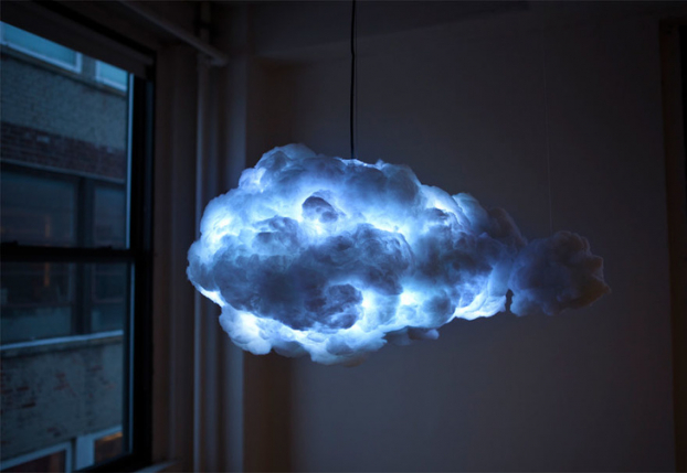   Mang trời đêm vào phòng ngủ của bạn với đèn trần hình đám mây  