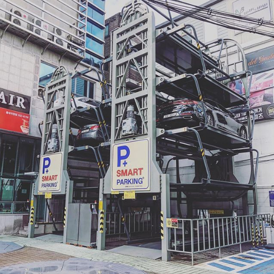   Những bãi đỗ xe giúp tiết kiệm không gian (Hàn Quốc)  