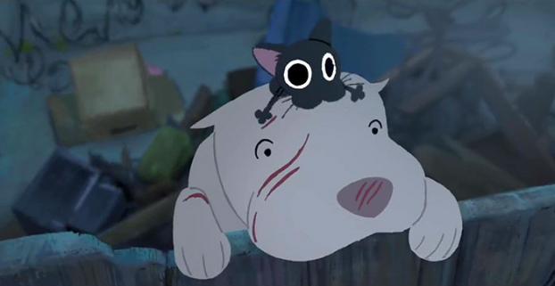 Phim ngắn của Pixar về tình bạn giữa pit bull và mèo hoang lấy nước mắt hàng triệu người 4
