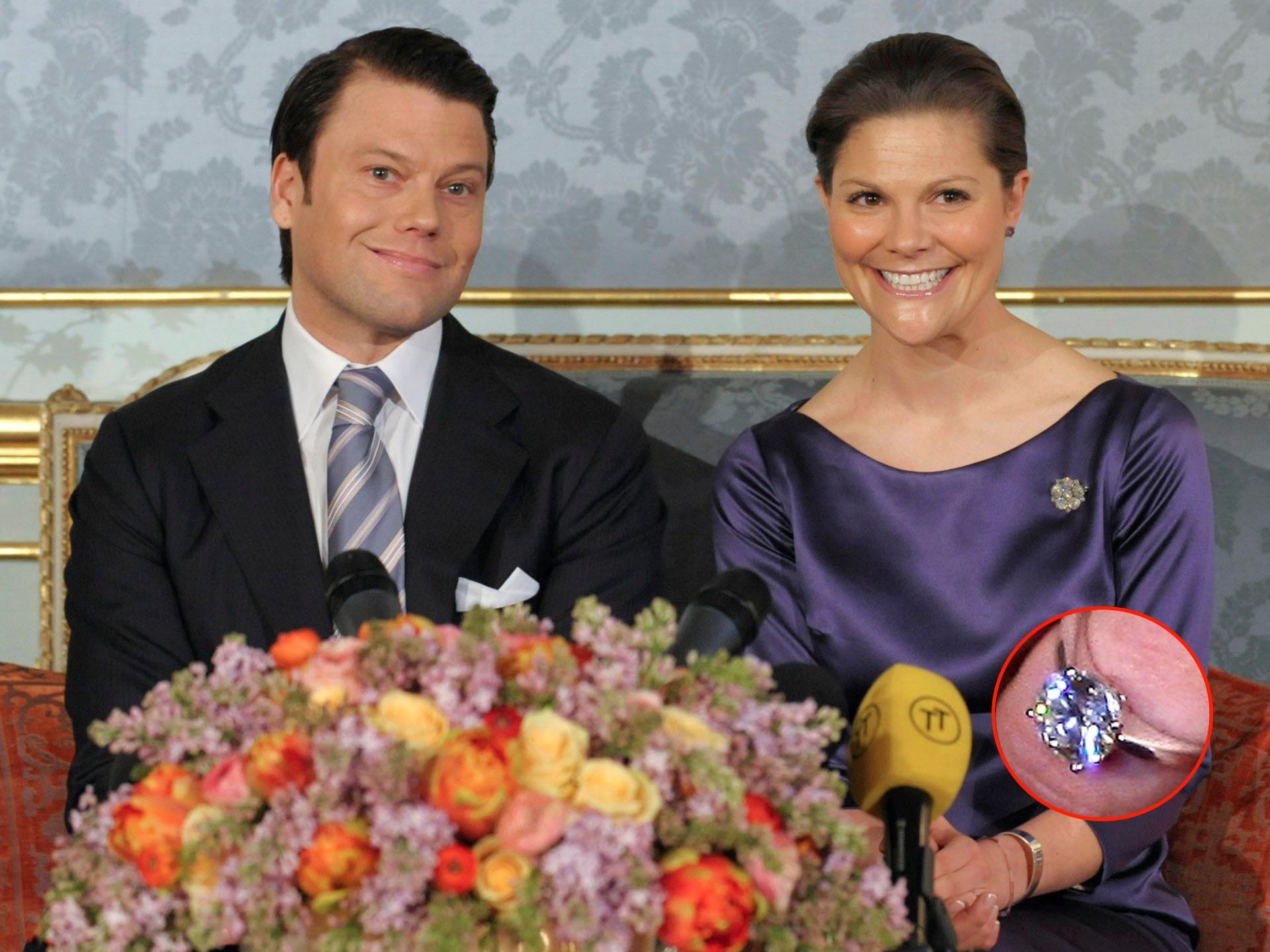   Công chúa Thụy Điển Victoria cùng chồng chưa cưới, ảnh chụp năm 2009 – Nguồn:  Glamour  