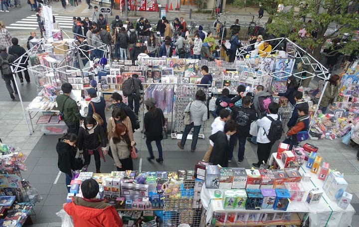 Một phiên chợ trời Mottainai ở Nhật