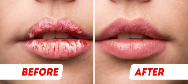 Dùng bàn chải chà nhẹ lên môi thường xuyên là một cách để tẩy da chết