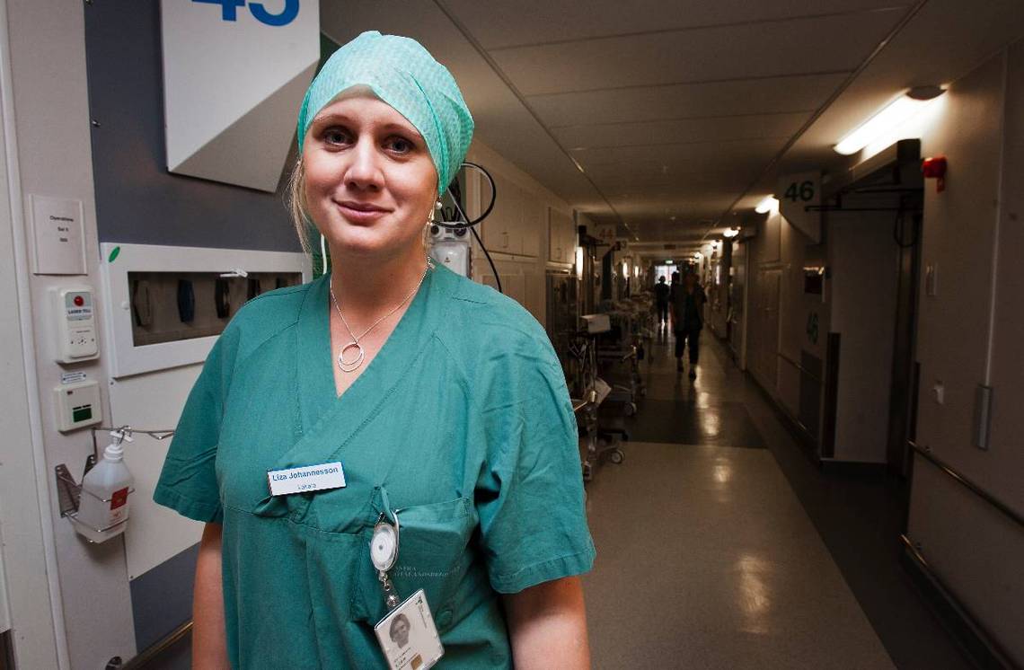Bác sỹ Liza Johannesson đã bay từ Thụy Điển sang Mỹ để thực hiện ca phẫu thuật