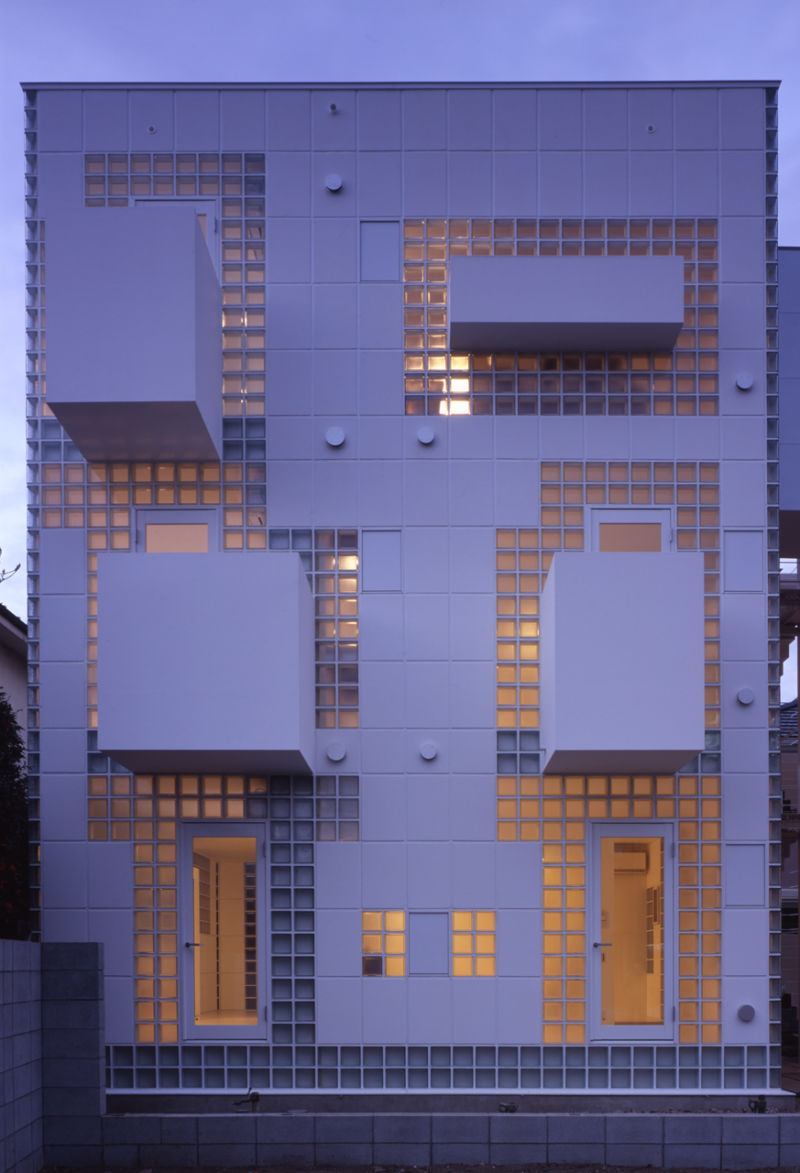 Ngôi nhà Twin Bricks ở Saitama, Nhật Bản