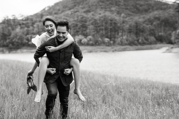 Bộ ảnh lãng mạn, tình tứ bên nhau của vợ chồng Kiệt - Hân 'Gạo nếp gạo tẻ' 11