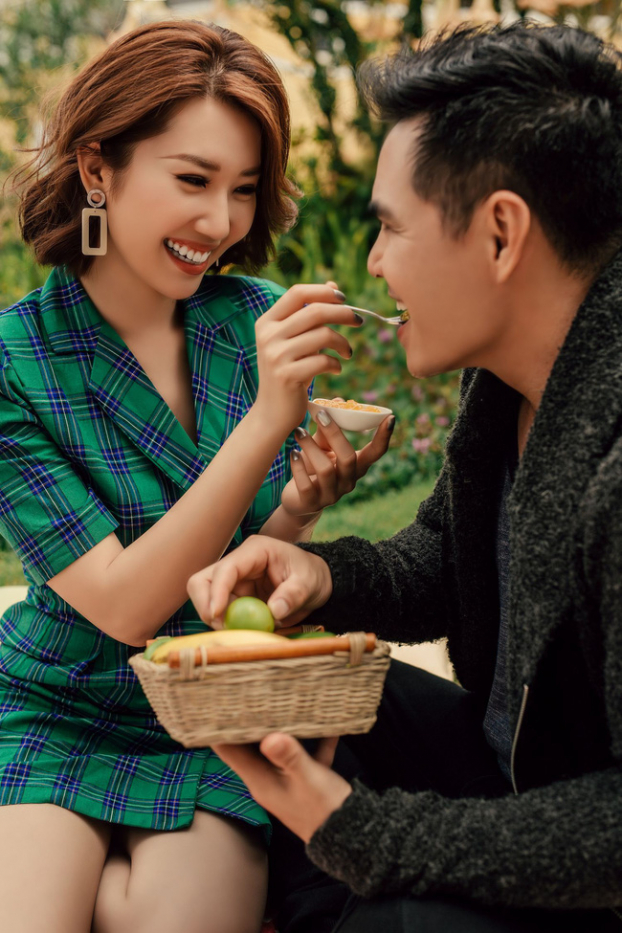 Bộ ảnh lãng mạn, tình tứ bên nhau của vợ chồng Kiệt - Hân 'Gạo nếp gạo tẻ' 2