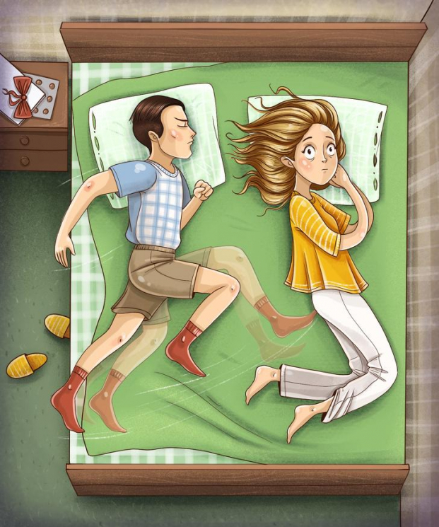 14 tư thế ngủ của những cặp đôi tiết lộ chuyện tình yêu của họ 2
