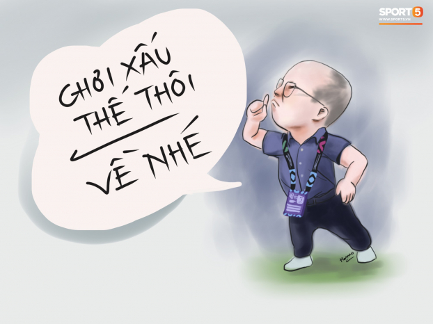 Bộ tranh chibi cute hết cỡ về hành trình của tuyển Việt Nam tại AFF Cup 2018 3