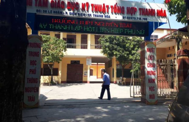   Trường THPT Nguyễn Trãi (Thanh Hóa).  