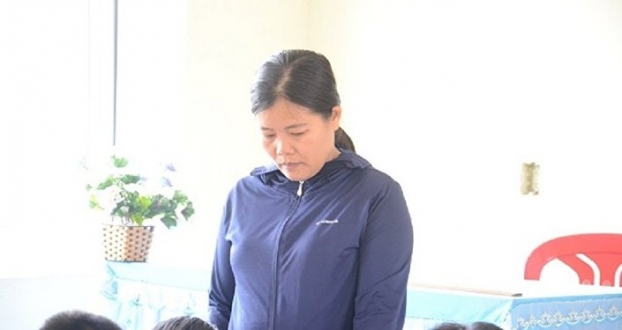   Nữ giáo viên Nguyễn Thị Phương Thủy.  