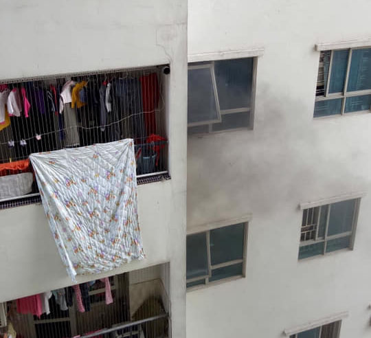 Cháy ở tầng 31 chung cư HH Linh Đàm, cư dân hoảng loạn tháo chạy 0