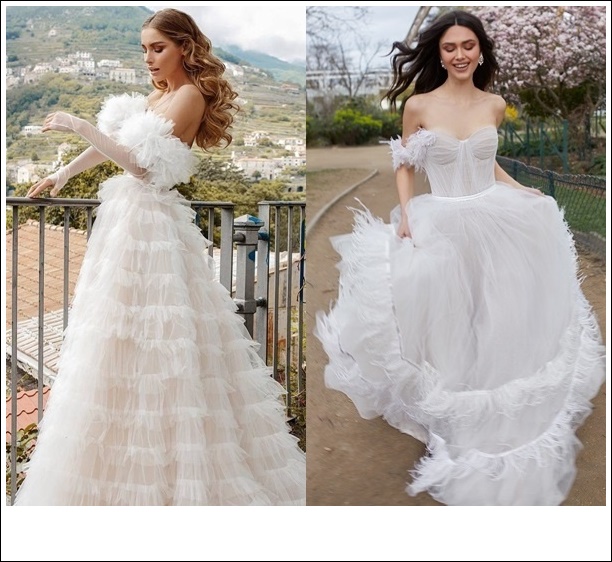 Chính thức hé lộ 2 mẫu váy cưới cực lộng lẫy, được đặt may riêng theo yêu  cầu khắt khe của Đông Nhi cho hôn lễ