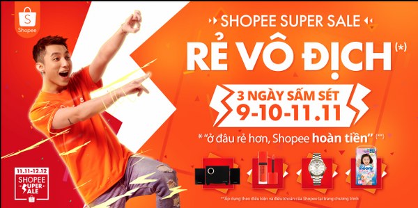 11.11 - 12.12 Shopee Super Sale_600x299