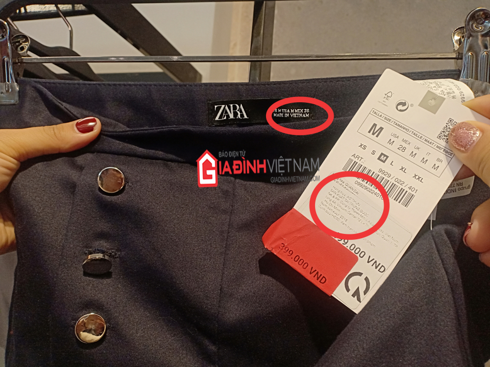 Bài 1: Hãng thời trang Zara nhập nhèm thương hiệu, mất lòng tin