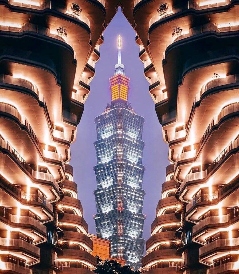 Tòa nhà hình chuỗi ADN tại Đài Loan – Trung Quốc có gì đặc sắc?
