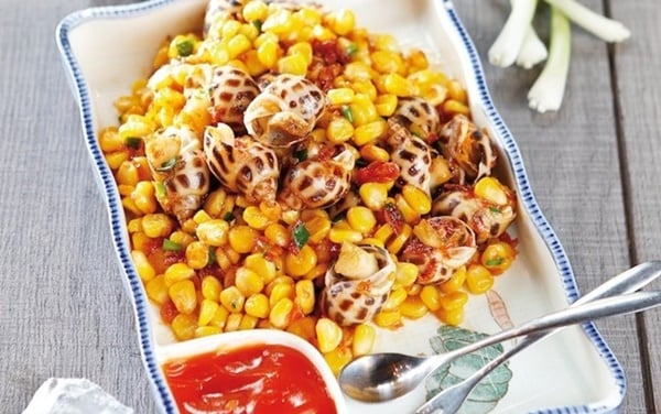 cach lam oc huong xao bap